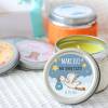 Vela personalizada aromática "Noche" detalles bautizo - Velas personalizadas bautizo