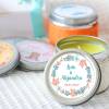 Vela personalizada aromática "Summer" detalles boda - Velas personalizadas boda