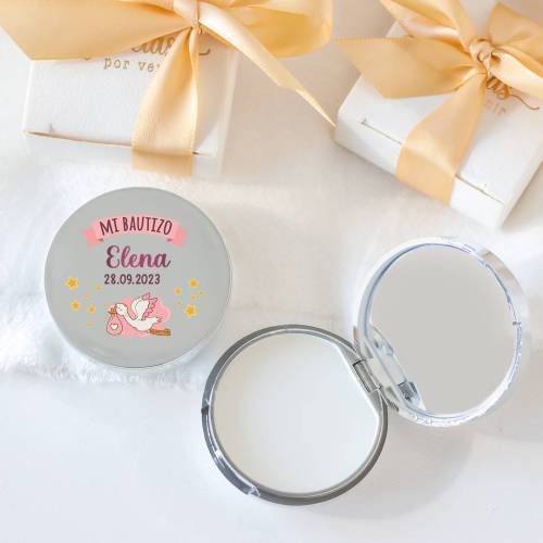 Bálsamo labial personalizado "Elena" detalles bautizo - Bálsamos Labiales Personalizados Bautizo
