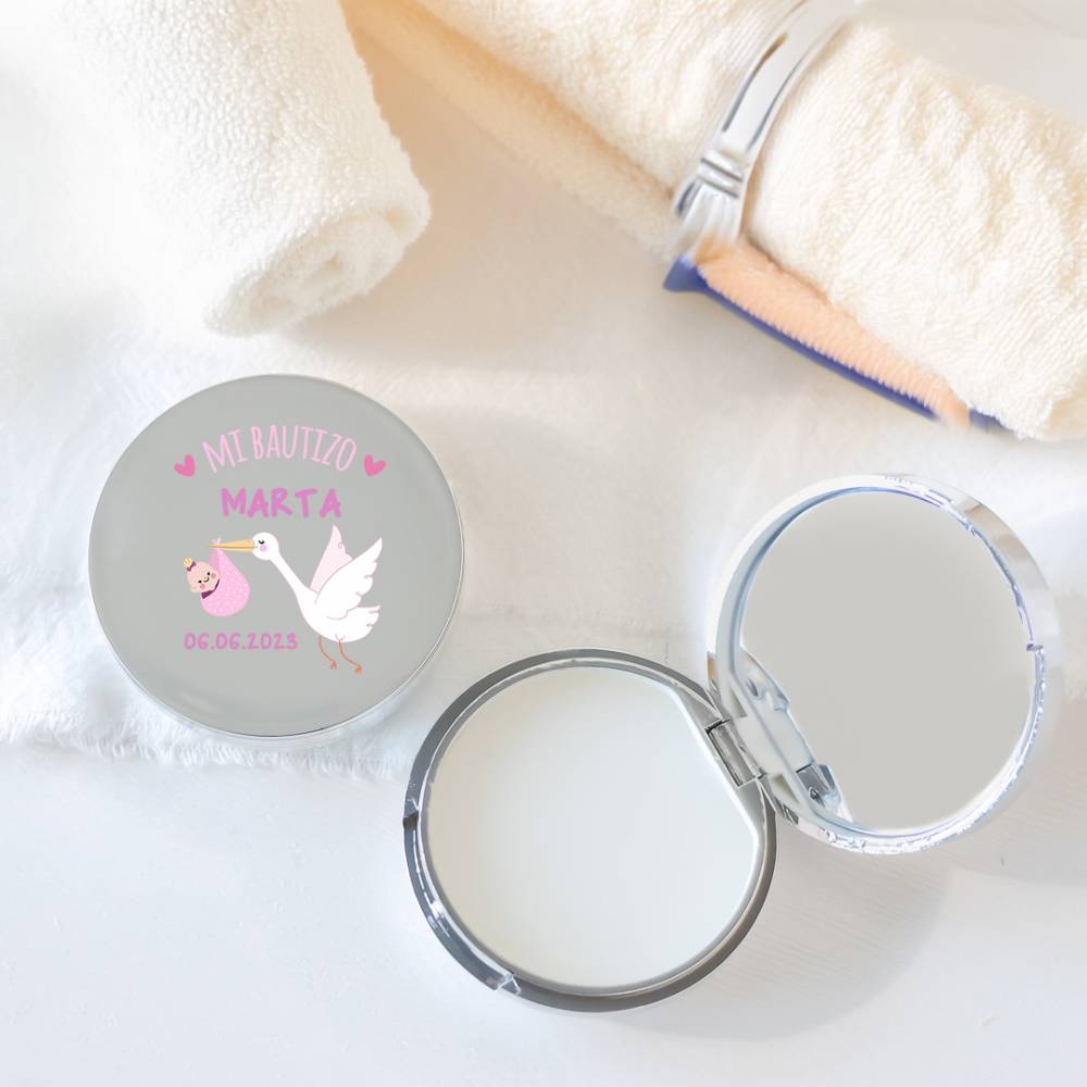 Bálsamo labial personalizado "Cigüeña" detalles bautizo - Bálsamos Labiales Personalizados Bautizo