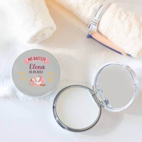 Bálsamo labial personalizado "Elena" detalles bautizo - Bálsamos Labiales Personalizados Bautizo