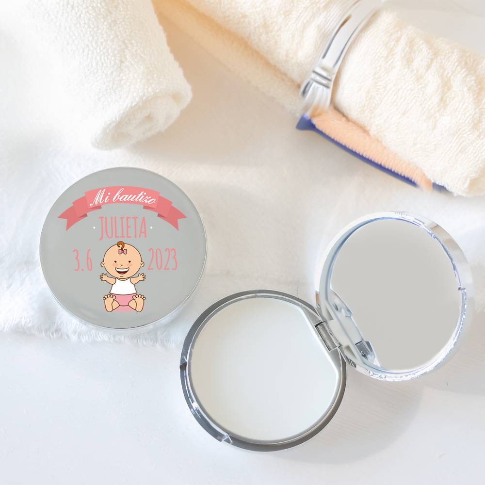 Bálsamo labial personalizado "Galleta" detalle bautizo mujer - Bálsamos Labiales Personalizados Bautizo