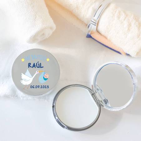 Bálsamo labial personalizado "Raúl" detalles bautizo - Bálsamos Labiales Personalizados Bautizo