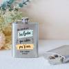 Petaca personalizada boda "Un brindis por las bodas que están por venir" Petaca personalizada con frase - Petaca personalizada b