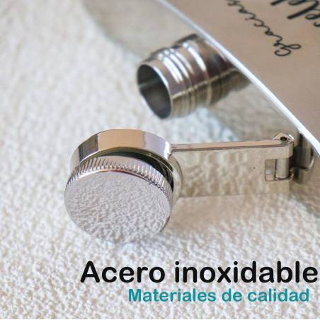 Petaca personalizada boda "Que nunca falten motivos para brindar" Petaca personalizada con frase - Petaca personalizada boda