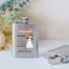 Petaca personalizada comunión "Muñeca niña" Petaca personalizada con frase - Petacas personalizadas comunión