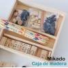 Kit de juegos de mesa, ajedrez, dominó y mikado, detalles de boda, regalo invitados boda - Detalles De Boda