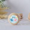 Yoyo pegatina personalizada modelo Mellizos para niño bautizo - Yoyo personalizado bautizo