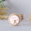 Yoyo pegatina personalizada modelo Valentina para niña bautizo - Yoyo personalizado bautizo