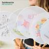 Abanico personalizado para bautizo "Modelo Raúl" Detalles para invitados de bautizo - Inicio