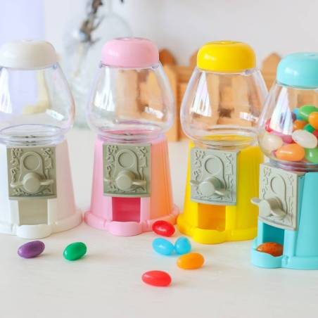 Máquina expendedora de caramelos, chicles o gominolas Regalos para niños boda - Detalles Boda Niños
