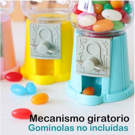 Máquina expendedora de caramelos, chicles o gominolas Regalos para niños boda - Detalles Boda Niños