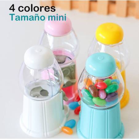 Máquina expendedora de caramelos, chicles o gominolas Regalos para niños boda - Detalles Boda Niños