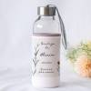 Botella personalizada Bautizo "Flor" Detalles de bautizo - Detalles personalizables para Bautizo