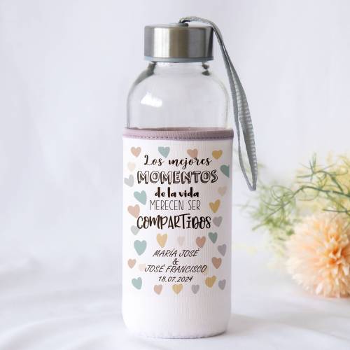 copy of Botella personalizada Boda "Mejores Momentos" Detalles de boda - Detalles personalizables para Boda