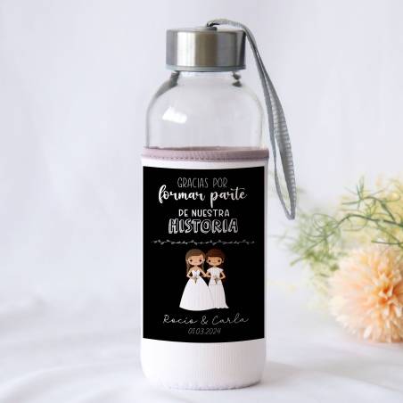Botella personalizada Boda "Mujeres" Detalles de boda - Detalles personalizables para Boda