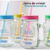 Jarra de cristal para regalo de boda “Gracias por formar parte de nuestra historia” - Detalles De Boda