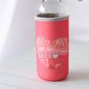 Botella de cristal con funda para boda, Botella para boda, Detalles invitados boda - Detalles boda unisex