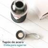 Botella de cristal con funda para boda, Diseño esmoquin, Detalles para invitados boda - Detalles boda unisex