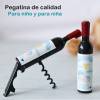 Sacacorchos con pegatina de bautizo de niño, Detalles bautizo invitados - Detalles De Bautizo Para Hombres