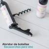 Sacacorchos con pegatina de bautizo de niño, Detalles bautizo invitados - Detalles De Bautizo Para Hombres