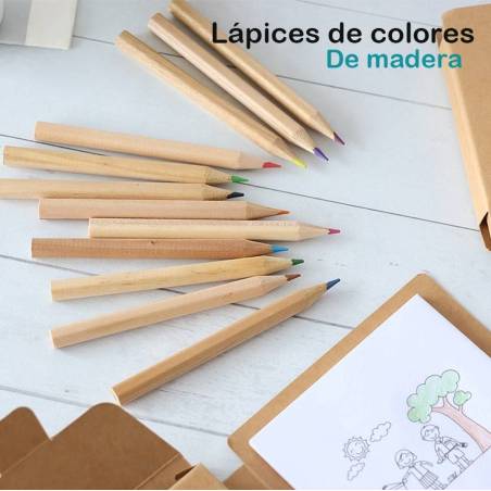 Bloc con colores para colorear Regalos para niños - Detalles Cumpleaños