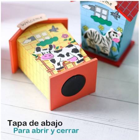 Hucha para niños Hucha de madera Regalos para niños - Detalles para cumpleaños