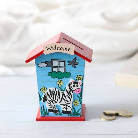 Hucha para niños Hucha de madera Regalos para niños - Detalles para cumpleaños