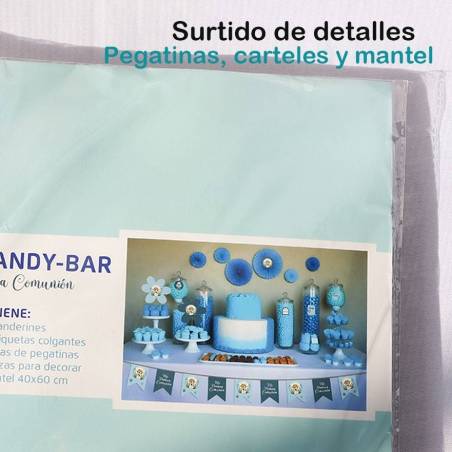 Decoración mesa dulce Comunión de niña - Decoración De Comunión