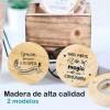 Abridor de madera con Frase de comunión - Inicio