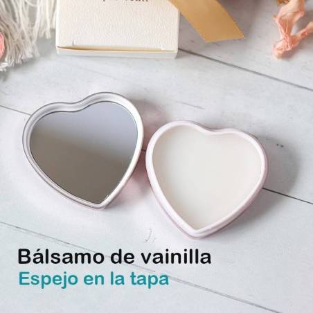Bálsamo labial con forma de corazón Recuerdo de bautizo - Detalles De Bautizo Para Mujeres