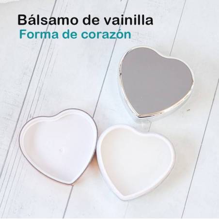 Bálsamo labial con forma de corazón plano Detalles invitados de boda - Inicio