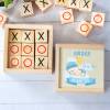 Juego 3 en raya personalizado con grabación "Dulces Sueños" Detalles invitados bautizo - Juegos personalizados de bautizo