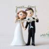 Figura Novios para Tarta de Boda, Decoración de Tarta de 23 cm - Figuras tarta