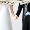 Figura Novios para Tarta de Boda, Decoración de Tarta de 23 cm - Figuras tarta