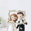 Figura Novios para Tarta de Boda, Decoración de Tarta de 23 cm - Figuras tarta