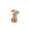 Figura Decorativa Perro Marrón, 7 cm, Detalle Original para Comunión, Bautizo o Boda - Figuras tarta
