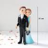 Figura para tarta de boda Bodas de plata 25 aniversario - Figuras tarta