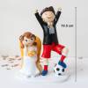 Figura tarta de boda Fútbol - Figuras tarta