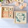 Juego 3 en raya personalizado con grabación "Selva-Diana" Detalles invitados boda - Juegos personalizados de boda