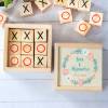 Juego 3 en raya personalizado con grabación "Summer" Detalles invitados boda - Juegos personalizados de boda