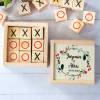 Juego 3 en raya personalizado con grabación "Ágape" Detalles invitados boda - Juegos personalizados de boda