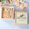 Juego 3 en raya personalizado con grabación "Ocaso" Detalles invitados boda - Juegos personalizados de boda