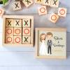 Juego 3 en raya personalizado con grabación "Lemonnade" Detalles invitados boda - Juegos personalizados de boda