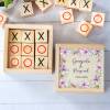 Juego 3 en raya personalizado con grabación "Púrpura" Detalles invitados boda - Juegos personalizados de boda
