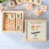 Juego 3 en raya personalizado con grabación "Globos" Detalles invitados cumpleaños - Juegos personalizados de cumpleaños