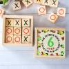 Juego 3 en raya personalizado con grabación "Coches" Detalles invitados cumpleaños - Juegos personalizados de cumpleaños