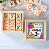 Juego 3 en raya personalizado con grabación "Marco" Detalles invitados cumpleaños - Juegos personalizados de cumpleaños
