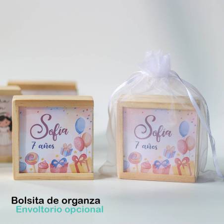 Juego 3 en raya personalizado con pegatina "Selva" Detalles invitados boda - Juegos personalizados de boda