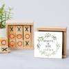 Juego 3 en raya personalizado con pegatina "Sun" Detalles invitados boda - Juegos personalizados de boda